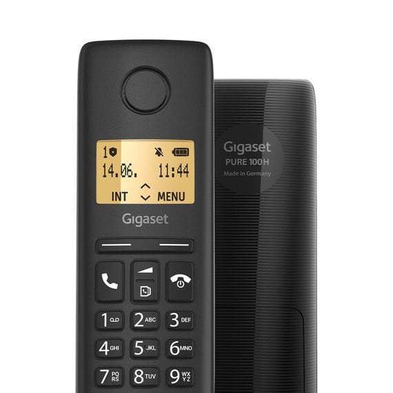 Gigaset Pure 100 Dect Telefon (siyah)