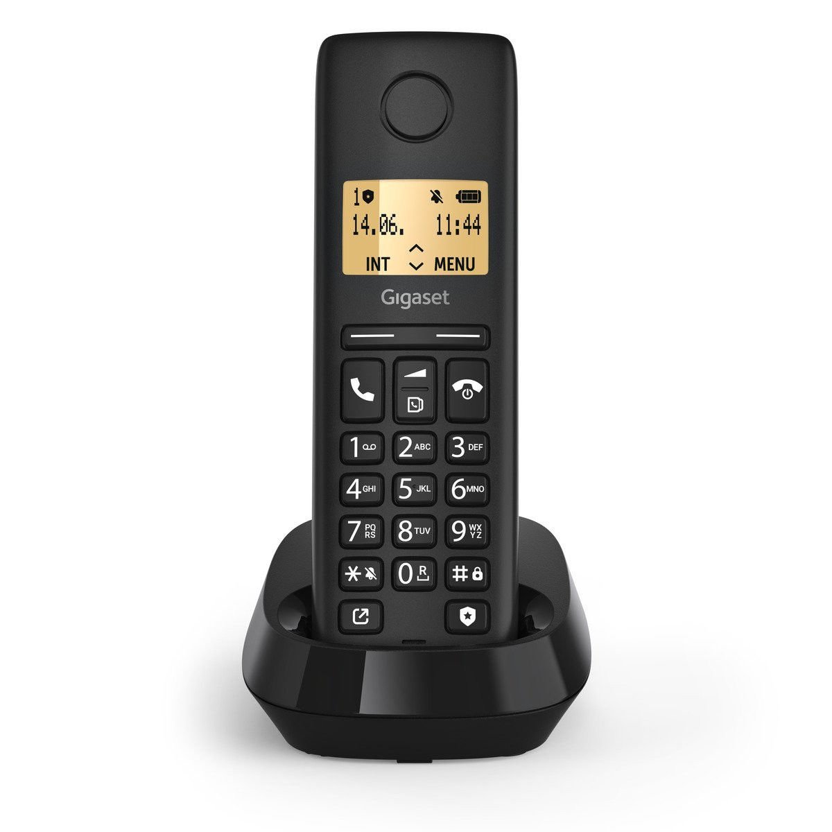 Gigaset Pure 100 Dect Telefon (siyah)