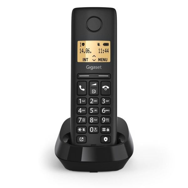 Gigaset Pure 100 Dect Telefon (siyah)