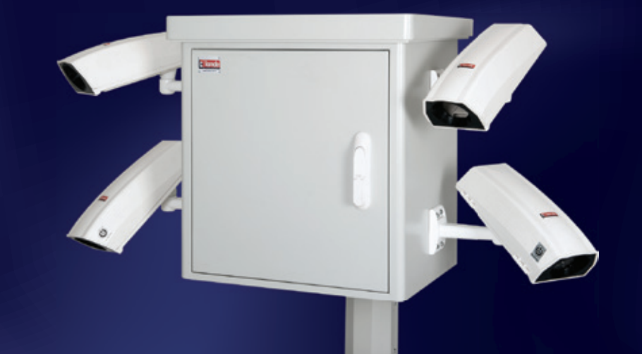 Lande 445x225mm Dış Ortam (Outdoor) Mobeseline Tek Çidar Kabinet Beyaz IP66 LN-MOB05-LG