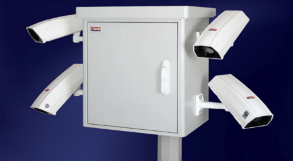 Lande 445x225mm Dış Ortam (Outdoor) Mobeseline Tek Çidar Kabinet Beyaz IP66 LN-MOB05-LG