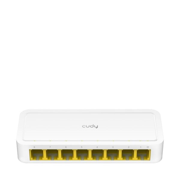 CUDY FS108D 8 PORT 10/100 YONETILEMEZ DESKTOP SWITCH PLASTİK KASA