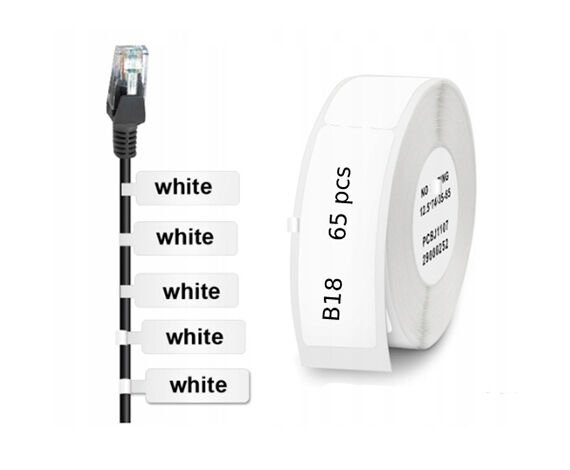 NIIMBOT EL12.5*109-60 White (B18/N1)