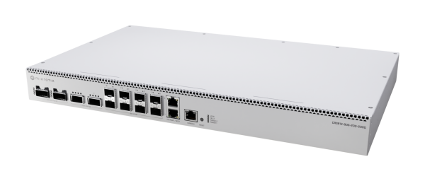 CRS812-8DS-2DQ-2DDQ-RM Cloud Router Switch RouterOS v7