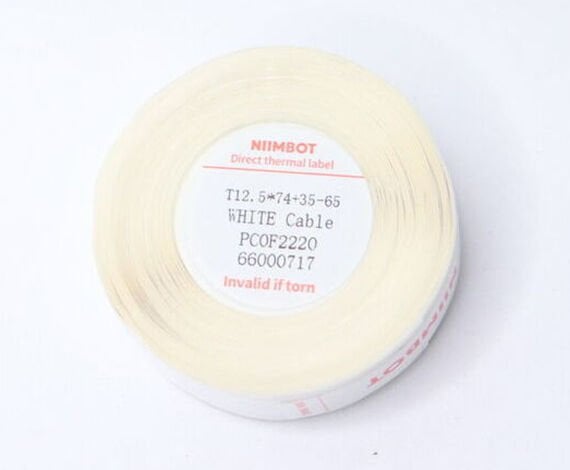 NIIMBOT T12.5*74+35-65White (D11,D110,D101,H1S)