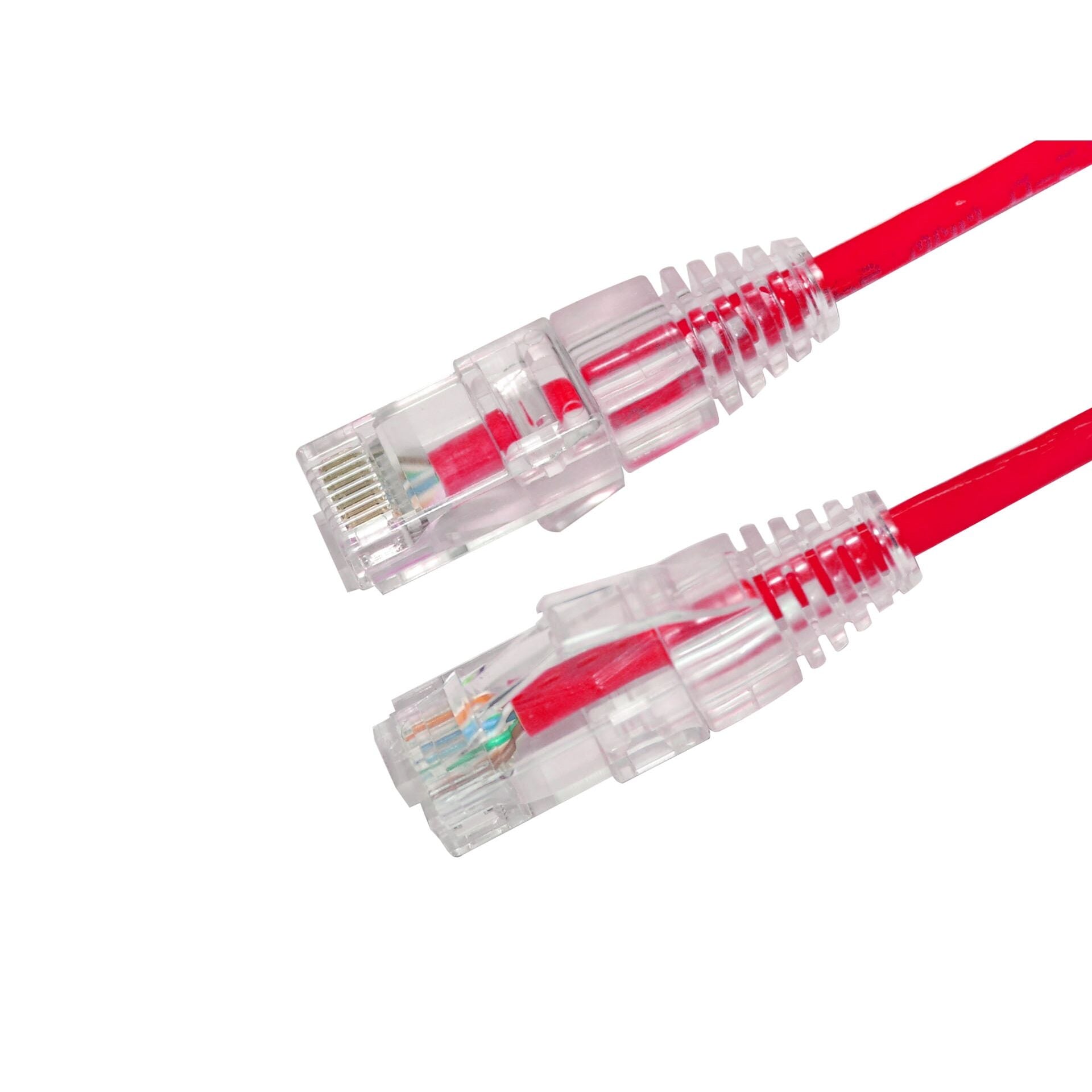 ODS C6-UTP-LSZH-RED 1MT UTP CAT6 PATCH CORD LSOH KIRMIZI 4x2x24# 24 AWG