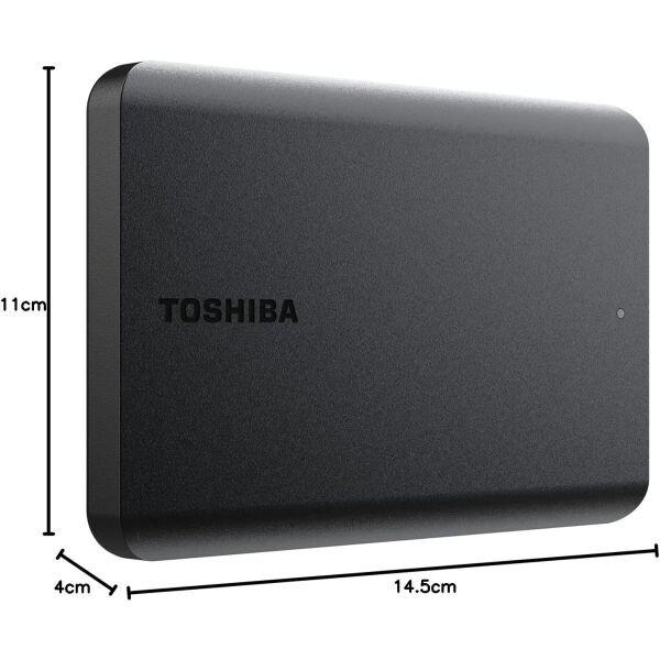 TOSHIBA CANVİO BASİC 2TB USB3.2 2.5'' HARICI HDD HDTB520EK3AA