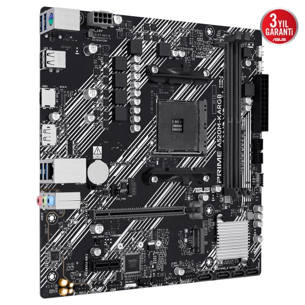 ASUS PRIME A520M-K ARGB 2xDDR4 HDMI+DP 1xM2 AM4 ANAKART
