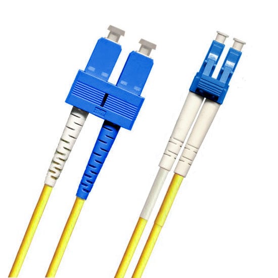 LC - SC FIBER PATCH KABLO SM - 20 MT