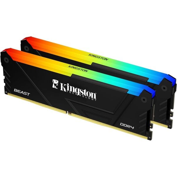 KINGSTON 32GB (2X16GB) 3600MHz DDR4 BEAST RGB KF436C18BB2AK2/32TR PC RAM