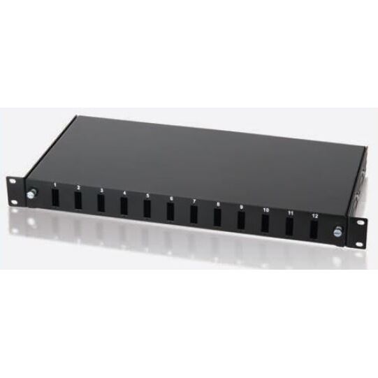 ODS 10F-SB1U12PSCDX-REA 1U 19'' 12 PORT SC DX RACK TİPİ DUBLEX PATCH PANEL