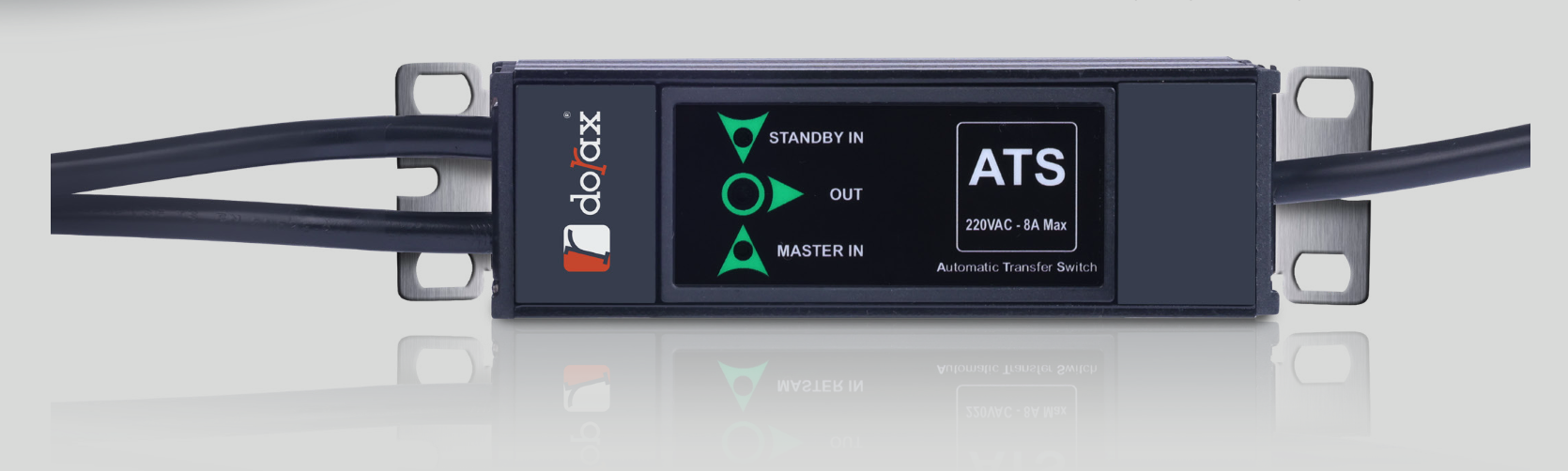 Dorax Mini ATS - C13 Çıkış, C14 Dual Girişli