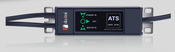 Dorax Mini ATS - C13 Çıkış, SCHUKO Dual Girişli