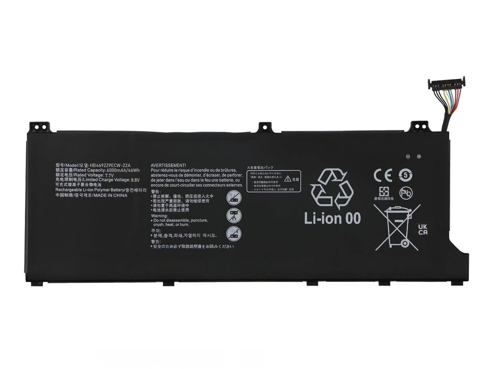 RETRO Huawei MateBook HB4692Z9ECW-22A Notebook Bataryası