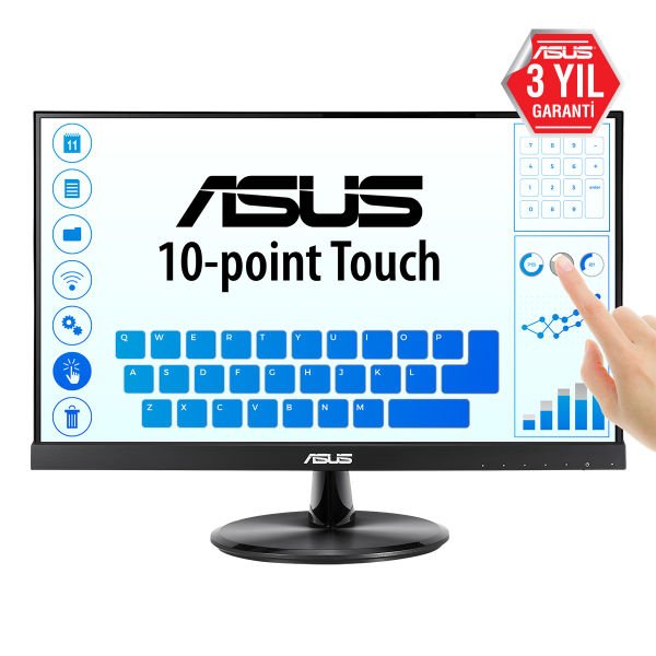 ASUS VT229H 21.5'' 5MS 1920x1080 VGA/HDMI MM VESA DOKUNMATİK LED MONITOR