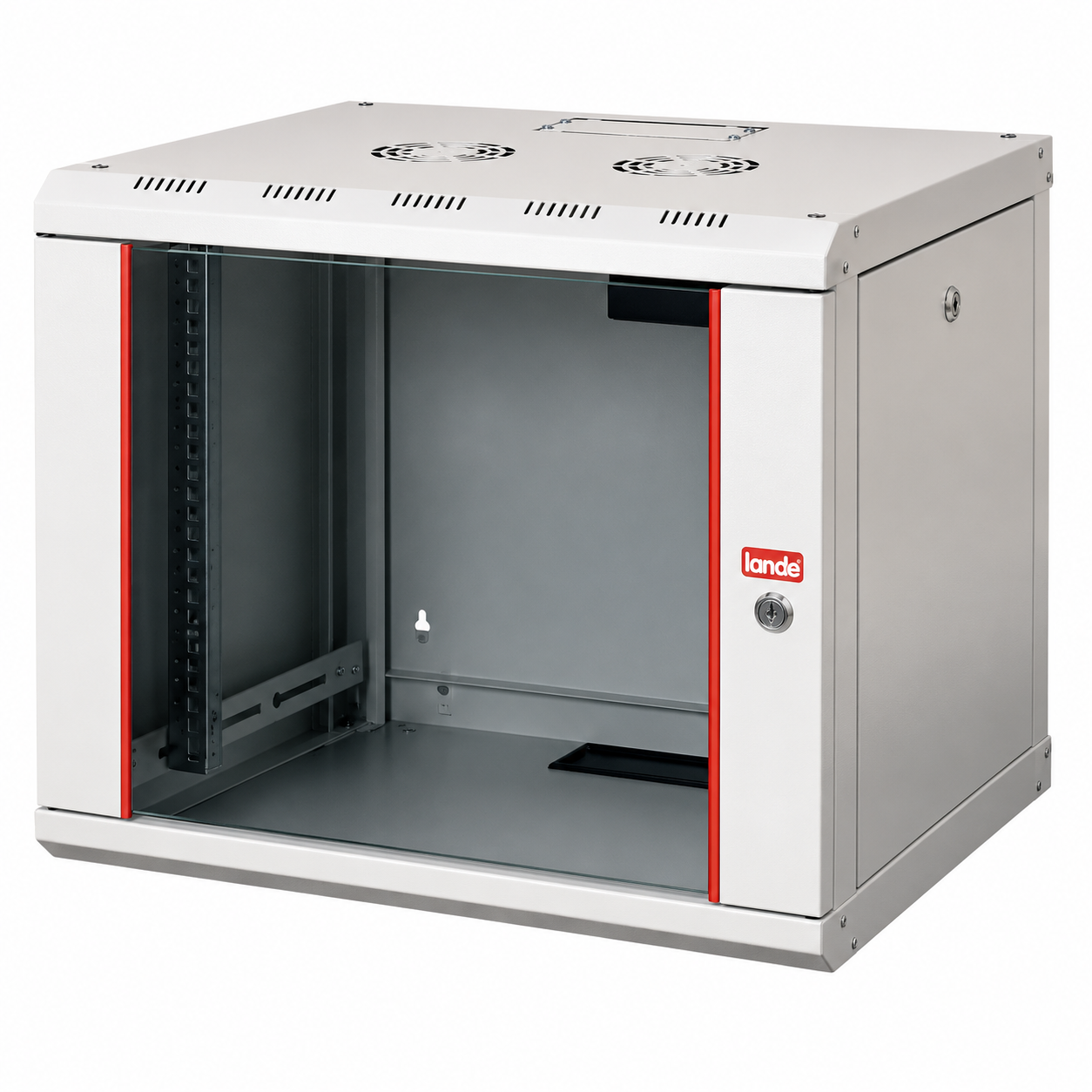 Lande 9U 19'' W600mm x D450mm Duvar Tipi Kabinet LN-PR09U6045-LG