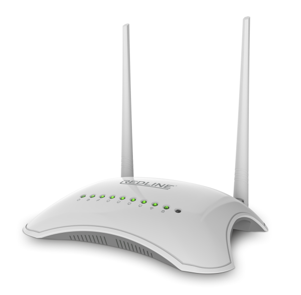 REDLINE RL-WMR2300 300Mbps Wireless N Router ADSL2+ Modem Router