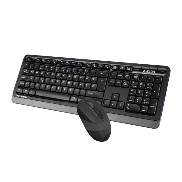 A4 TECH FG1010 KABLOSUZ STANDART GRİ F KLAVYE MOUSE