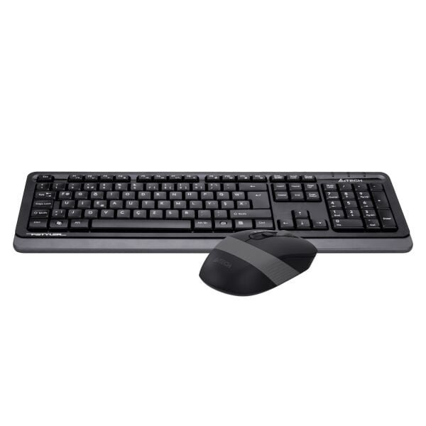 A4 TECH FG1010 KABLOSUZ STANDART GRİ F KLAVYE MOUSE