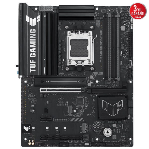 ASUS TUF GAMING B850-E WIFI 4xDDR5 HDMI+DP 3xM.2 AM5 ANAKART