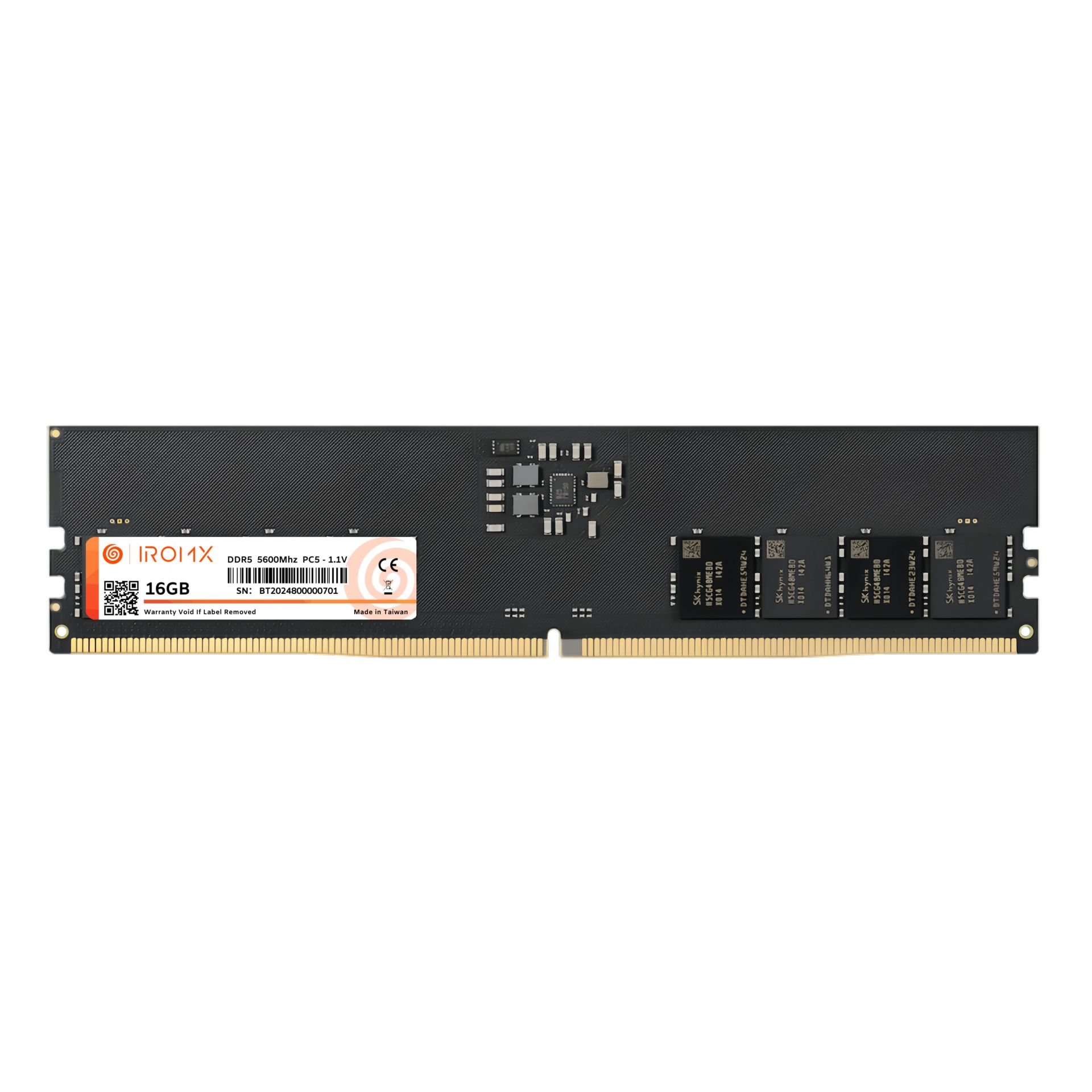 IROMX 16GB 5600MHz DDR5 (SPECTEK CHIP) PC RAM