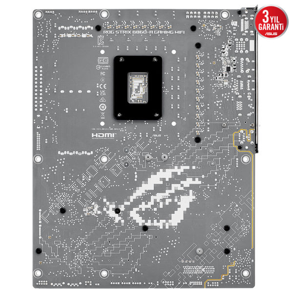 ASUS ROG STRIX B860-A GAMING WIFI 4x DDR5 DP/HDMI 4x M.2 1x 2.5GLAN/WIFI7/BT USB3.2 1851P ANAKART