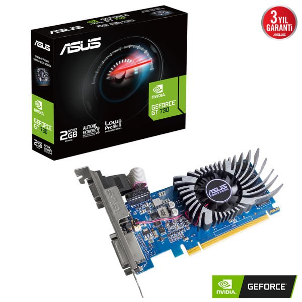 ASUS GT730-2GD3-BRK-EVO GT730 2GB GDDR5 64Bit 4xHDMI 16X