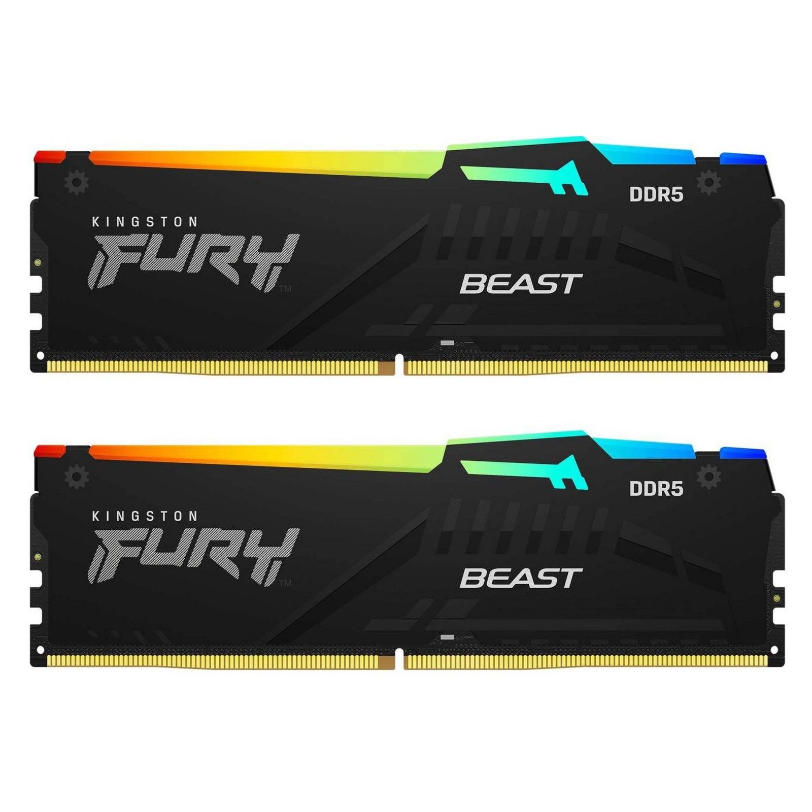 KINGSTON BEAST 32GB (2x16GB) 5600MHz DDR5 RGB PC RAM KF556C36BBEAK2-32TR