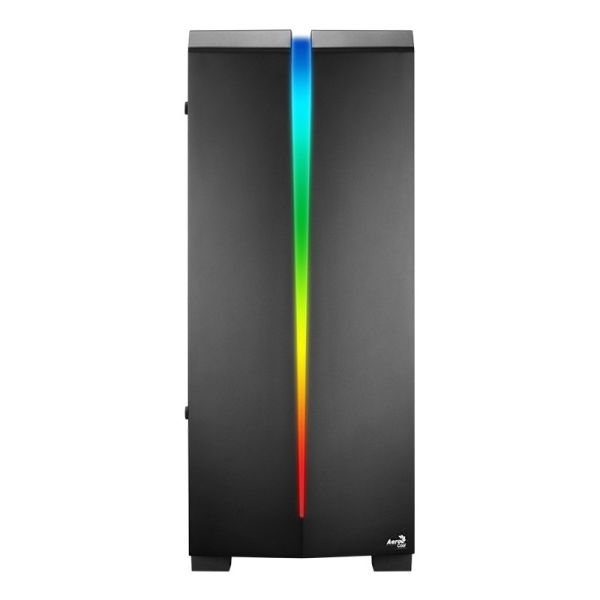 AEROCOOL SCAR PSU YOK 1x12CM FAN SİYAH RGB KASA AE-SCAR