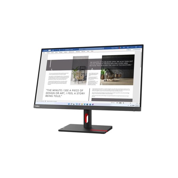 LENOVO S27I-30 63DFKAT4TK 27'' 4MS 100Hz 1920x1080 VGA/HDMI VESA SİYAH IPS LED MONITOR