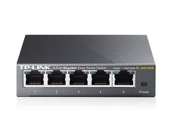 TP-LINK Omada TL-SG105E 5-Port Gigabit Smart Switc