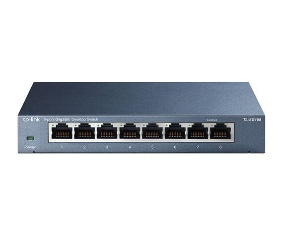 TP-LINK Omada TL-SG108 8 PORT METAL GIGABIT SWİTCH