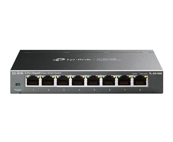 TP-LINK Omada TL-SG108E 8PORT GIGABIT SMART SWITCH