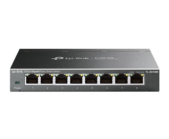TP-LINK Omada TL-SG108E 8PORT GIGABIT SMART SWITCH