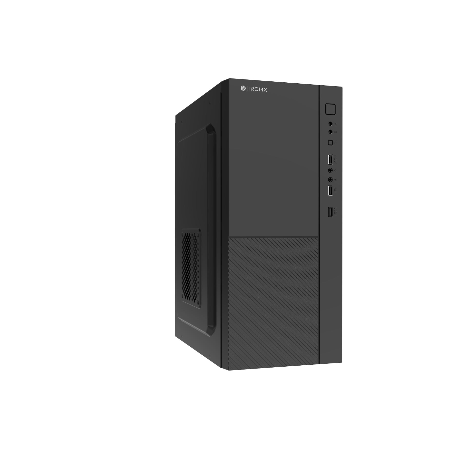 IROMX BTX-50ML PSU YOK 1x12CM RGB FAN ATX 2xUSB2.0/1xUSB3.0 SİYAH KASA
