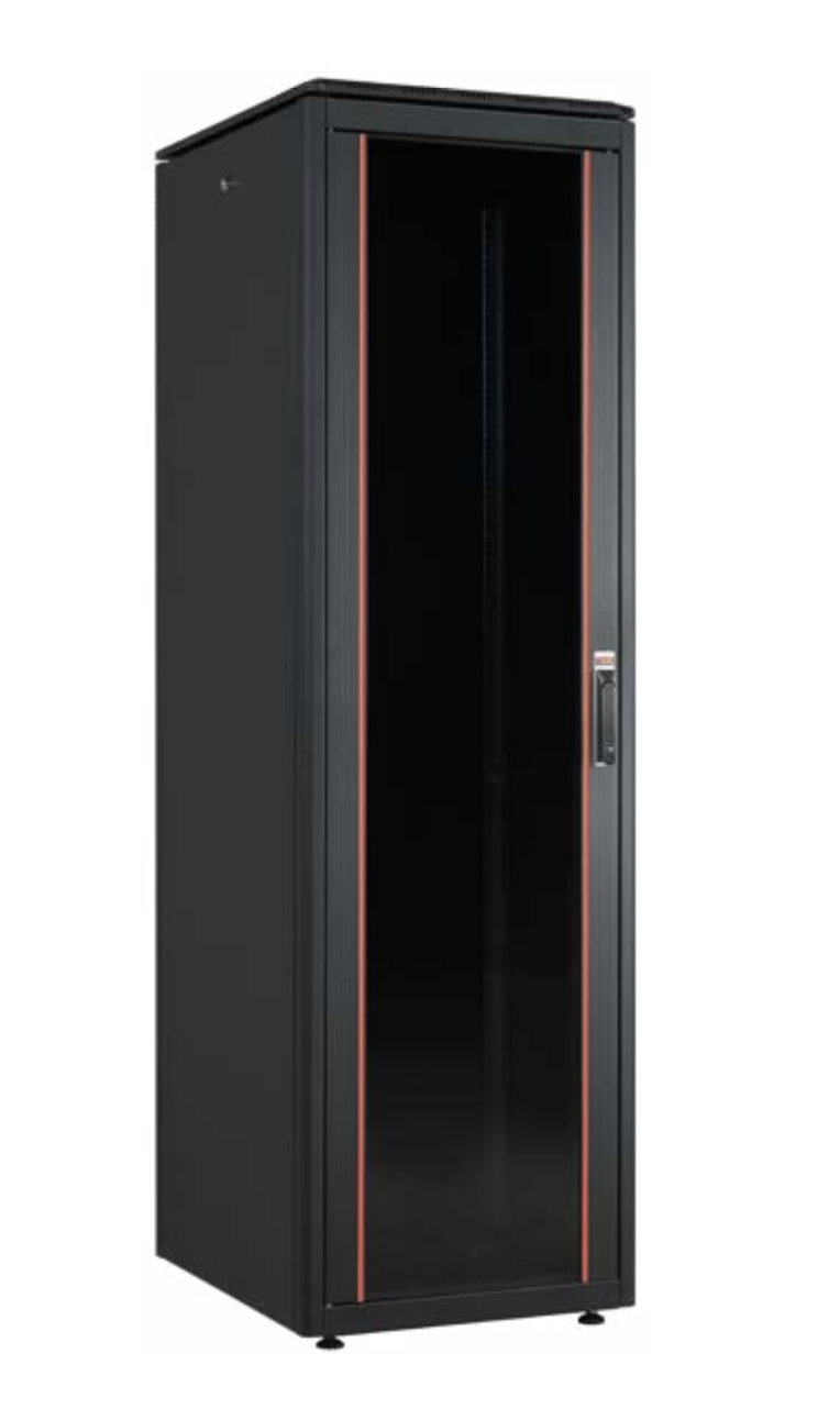 Lande 26U 19'' W=600mm x D=600mm Dikili Tip Kabinet LN-FS26U6060-BL-BAAA