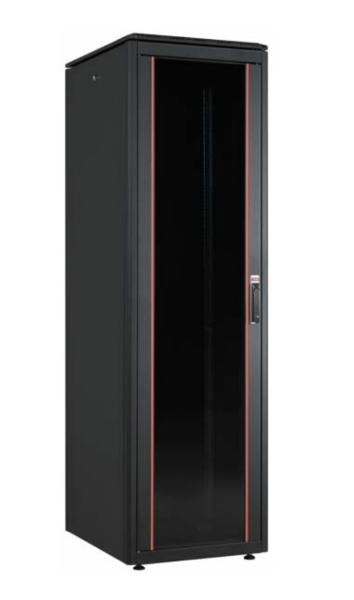 Lande 26U 19'' W=600mm x D=600mm Dikili Tip Kabinet LN-FS26U6060-BL-BAAA