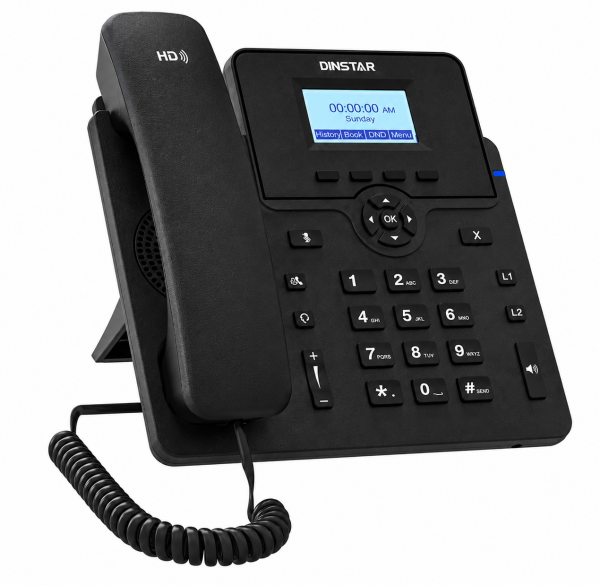 Dinstar C60GP IP Telefon (Poe-Gigabit)