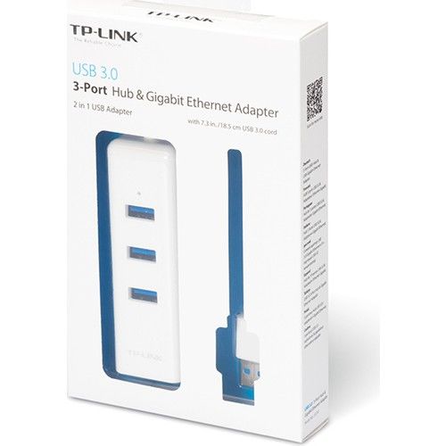 TP-Link UE330 10/100/1000 USB Ethernet Dönüştürücü / USB Çoklayıcı