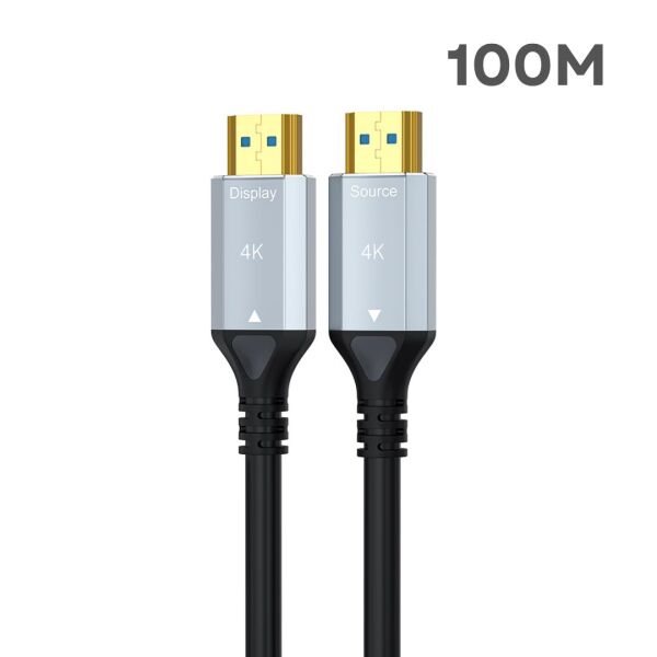 S-LİNE FK05100-4KOPT 100MT 2.0V 4K FİBER OPTİK HDMI KABLO
