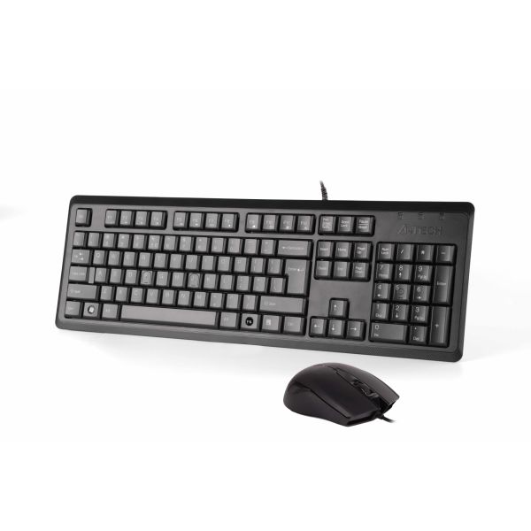 A4 TECH KR-9276 USB MULTİMEDYA SİYAH Q KLAVYE+MOUSE