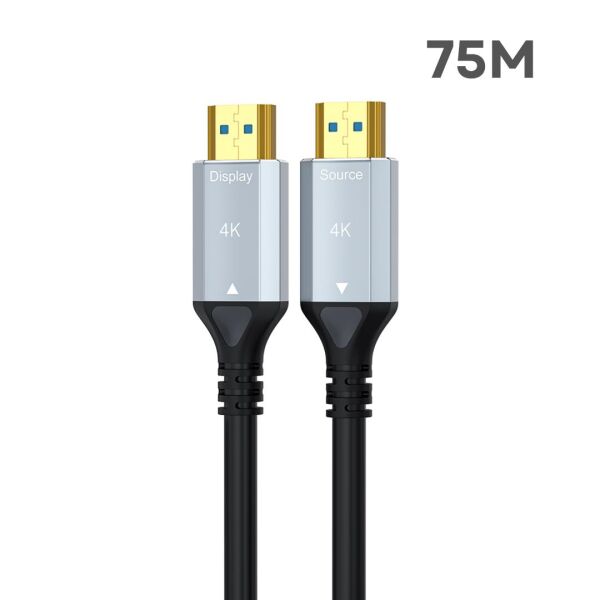 S-LİNE FK0575-4K-OPT 75MT 2.0V 4K FİBER OPTİK HDMI KABLO