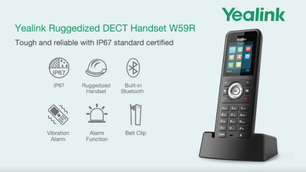 Yealink W59R SIP DECT El Terminali