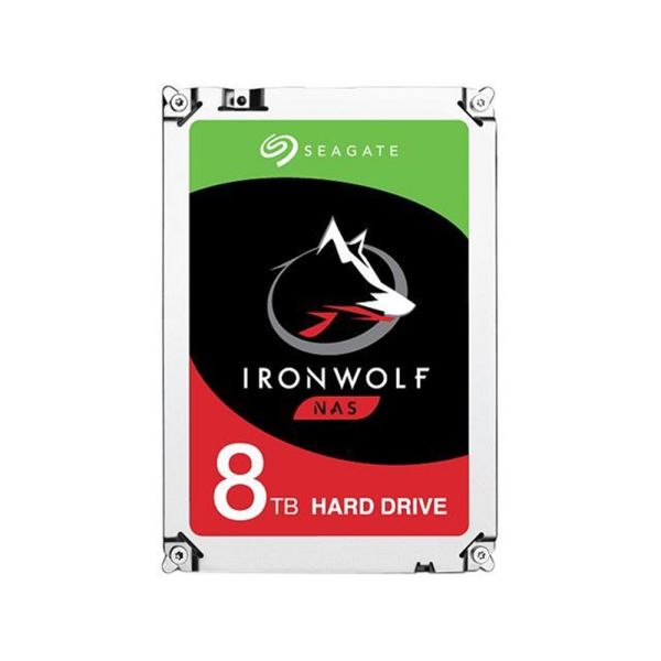 SEAGATE IRONWOLF 8TB 7200RPM 256MB SATA3 ST8000VN004 NAS HDD