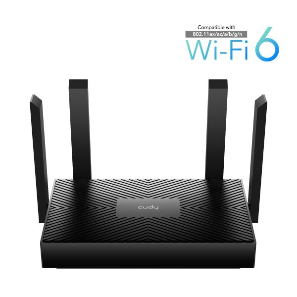 CUDY WR1500 AX1500 Wi-Fi 6 4PORT GIGABIT 4 ANTEN DUALBAND ROUTER