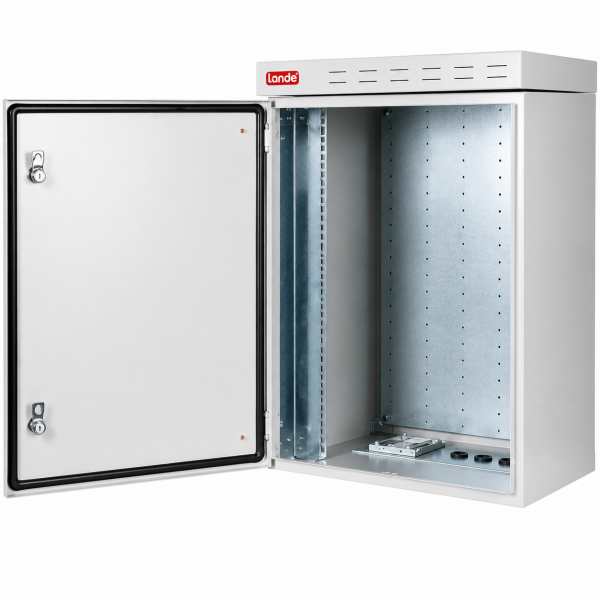 Lande 16U 19'' W600mm x D300mm Outdoor IP55 Kabinet LN-ESO-IP5516U6030-LG
