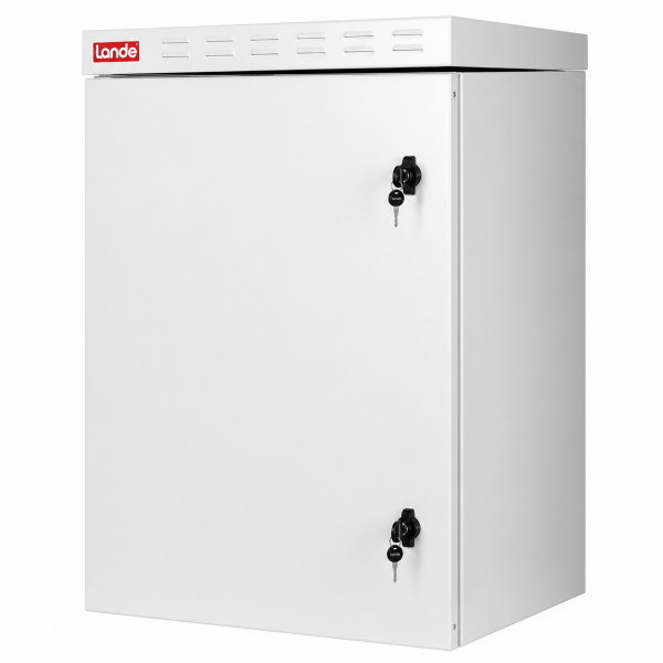 Lande 16U 19'' W600mm x D450mm Outdoor IP55 Kabinet LN-ESO-IP5516U6045-LG
