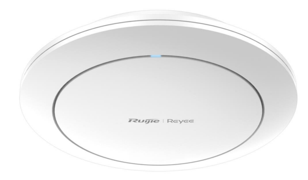 RUIJIE REYEE RG-RAP2266 AX3000 Wi-Fi 6 1PORT 2.4G 2x2MIMO 5G 2x2MIMO 2.4 GHZ & 5 GHZ POE ADAPTORSUZ INDOOR ACCESS POINT