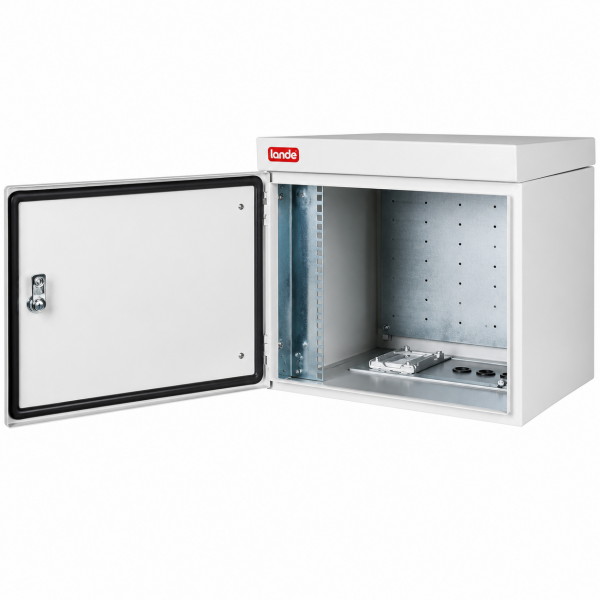Lande 9U 19'' W600mm x D600mm Outdoor IP55 Kabinet LN-ESO-IP5509U6060-LG