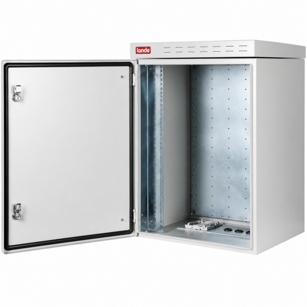 Lande 16U 19'' W600mm x D600mm Outdoor IP55 Kabinet LN-ESO-IP5516U6060-LG